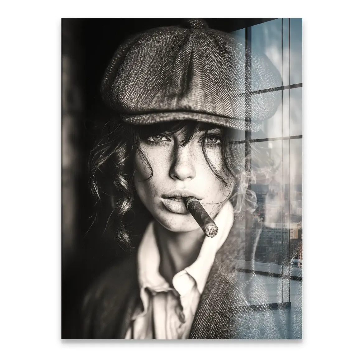 Beauty of Smoke and Silence Acrylglasbild INGALERIE
