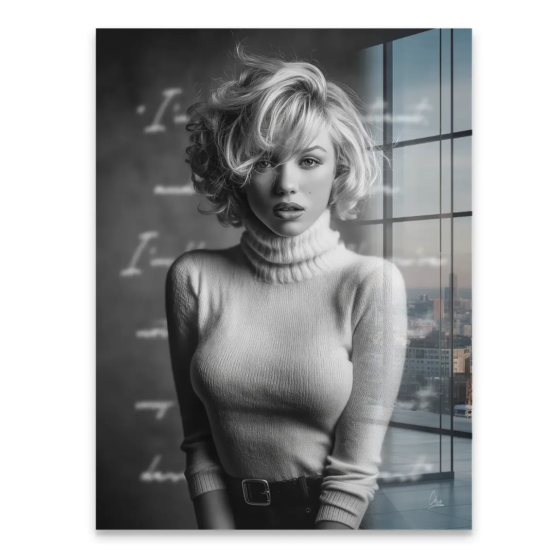 Marilyn Ikone Acrylglasbild