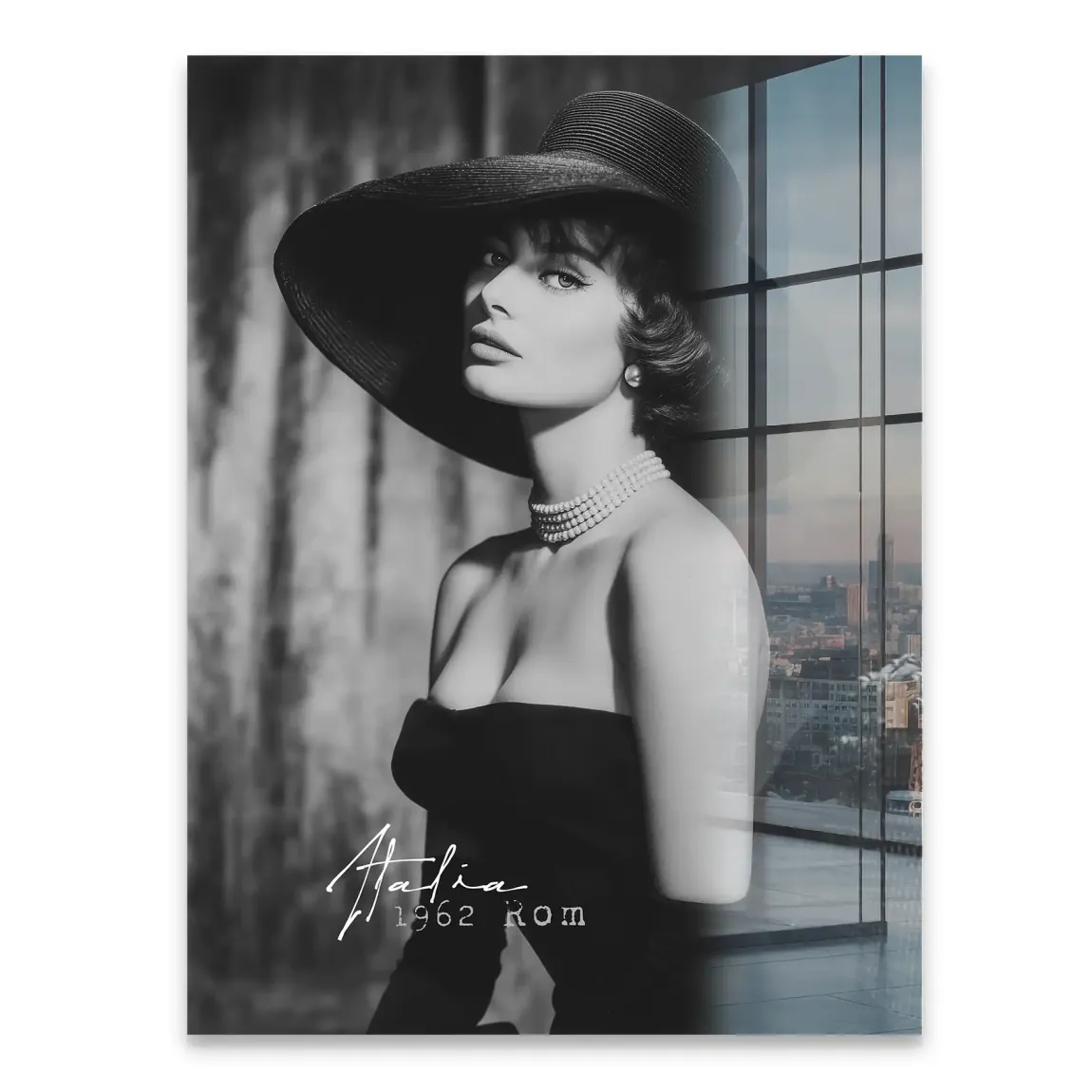 Sophia Loren Italia Acrylglasbild