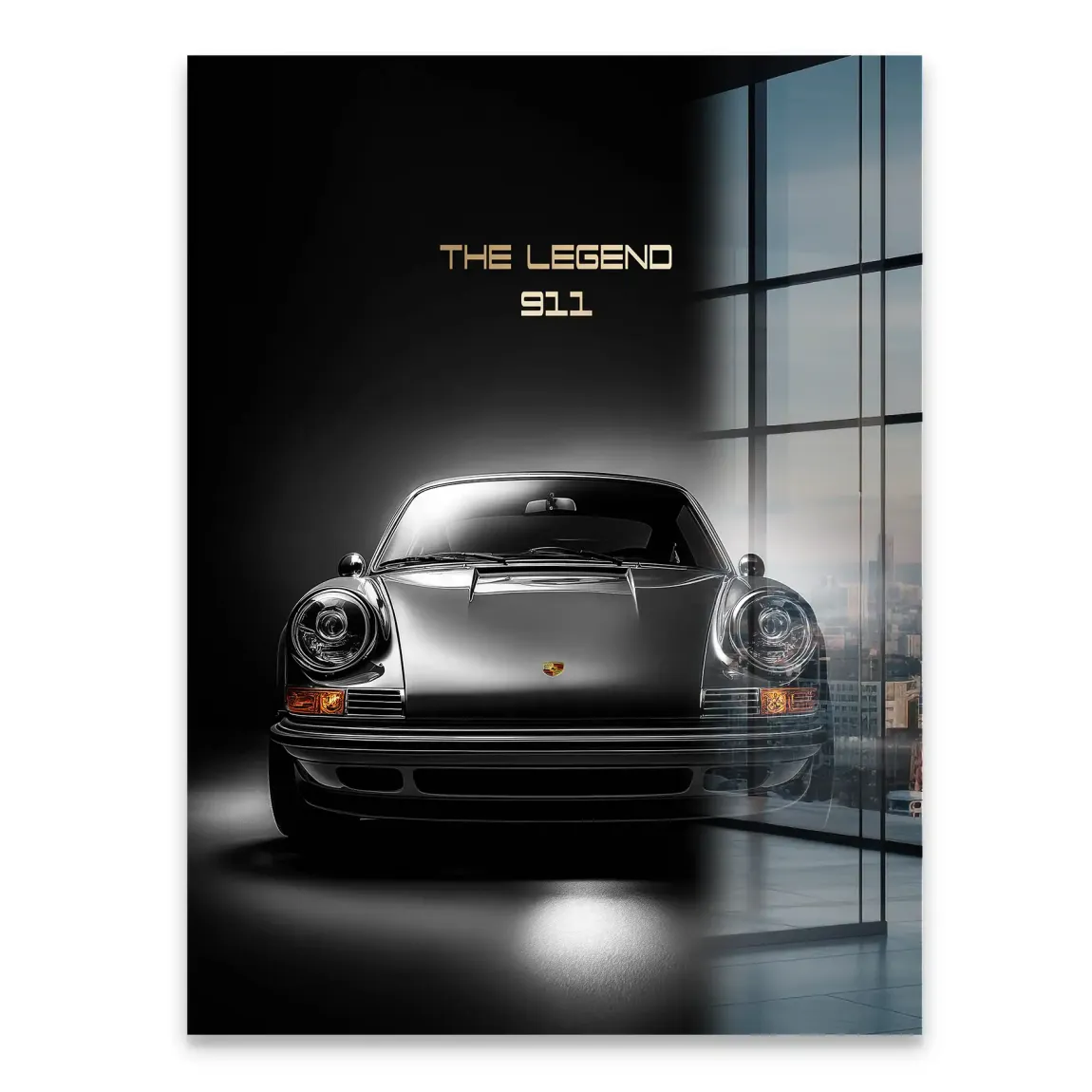 911 Legende Acrylglasbild