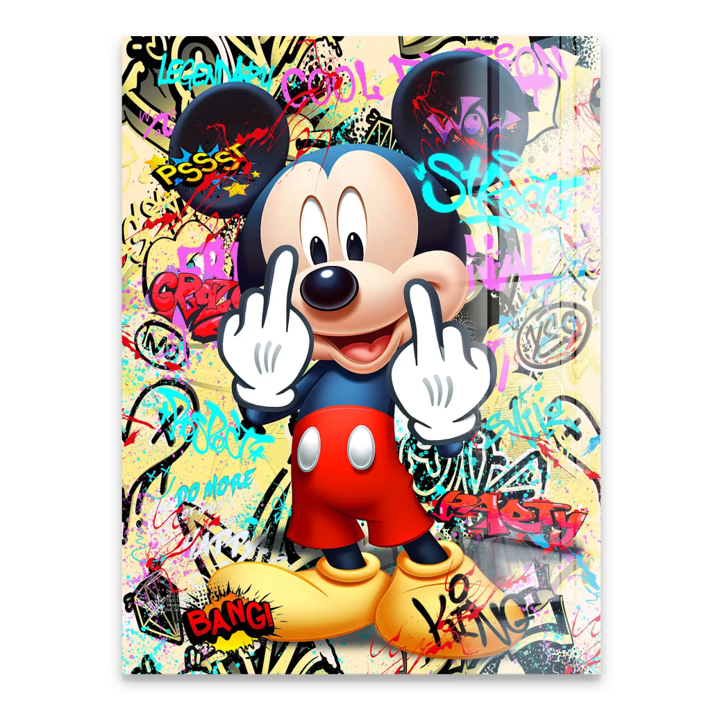 Micky Street Fresh Art Acrylglas Bild INGALERIE