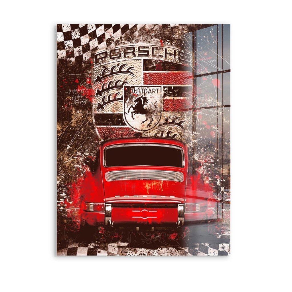 Porsche 911 Classic Style Acrylglas Bild INGALERIE