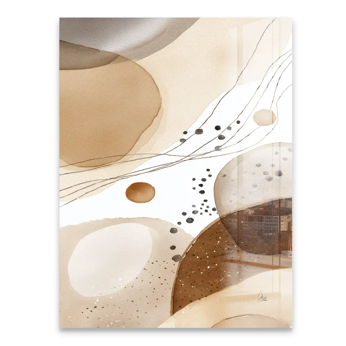 Desert Mirage Acrylglasbild