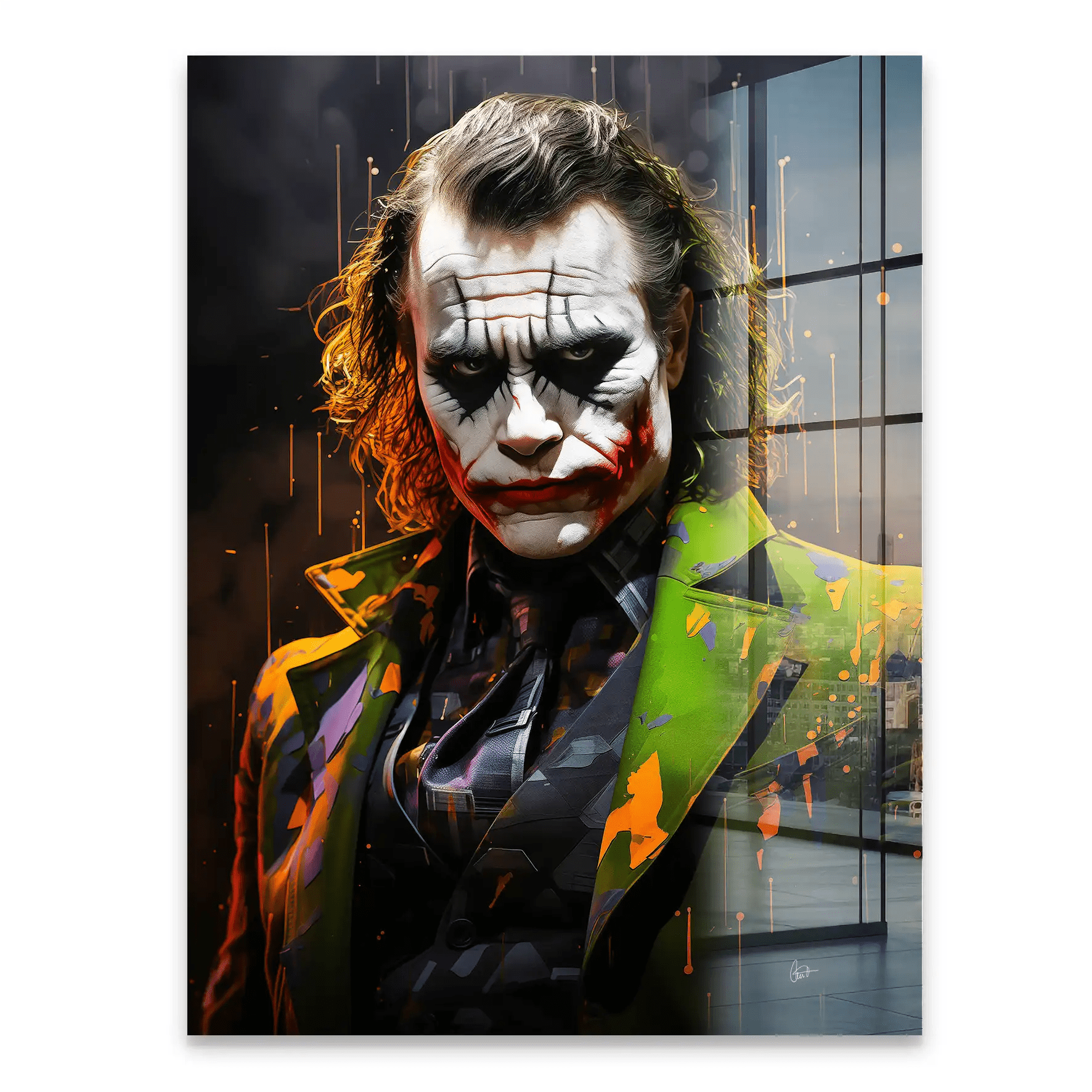 Joker Nr.2 Acrylglas Bild (Copy) INGALERIE