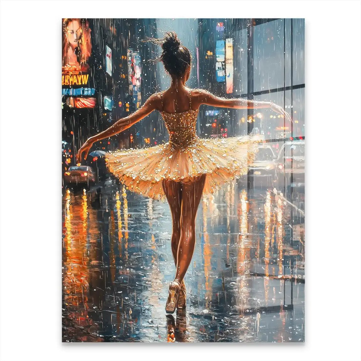 Ballett Rain Acrylglasbild INGALERIE