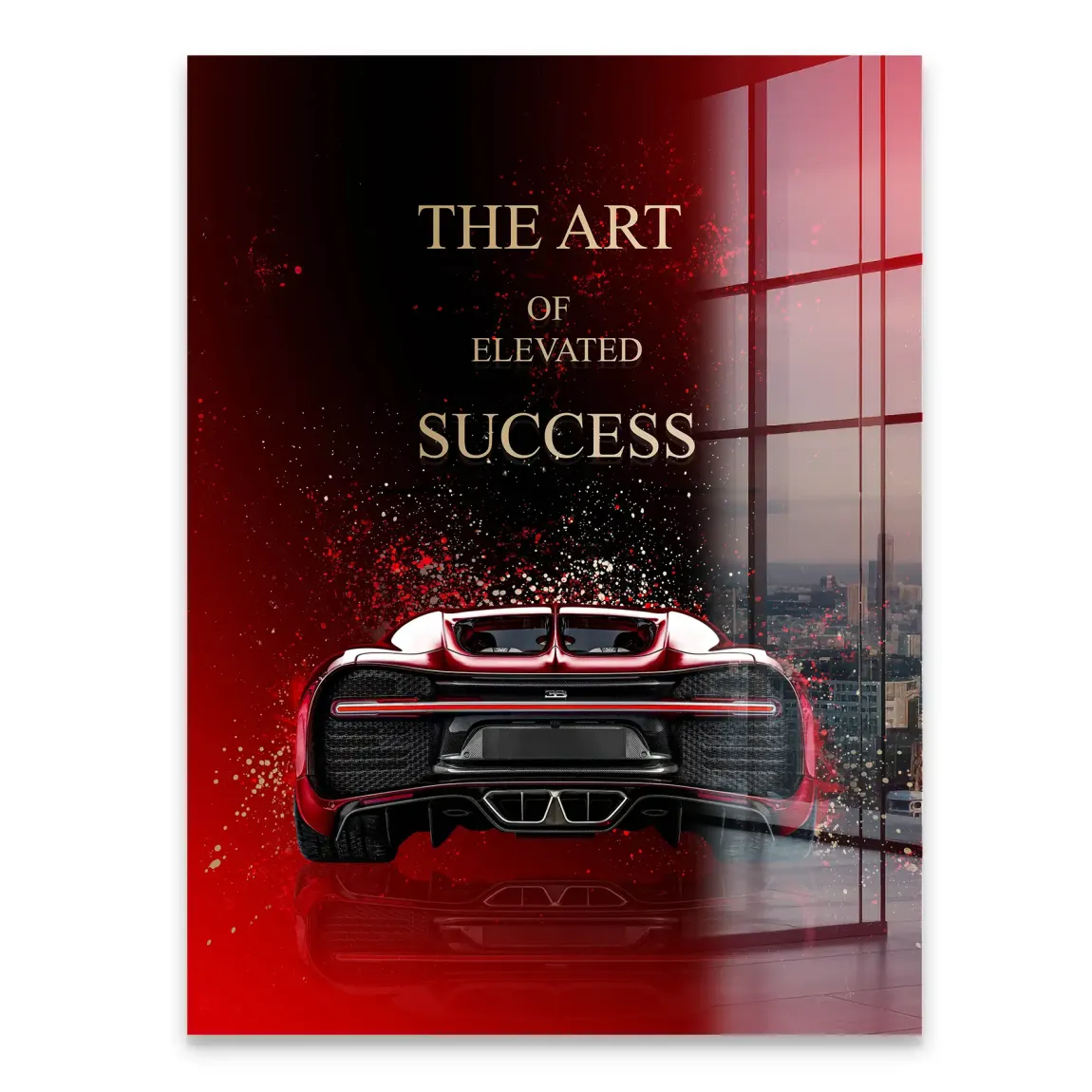 Art of Success Bugatti Acrylglasbild