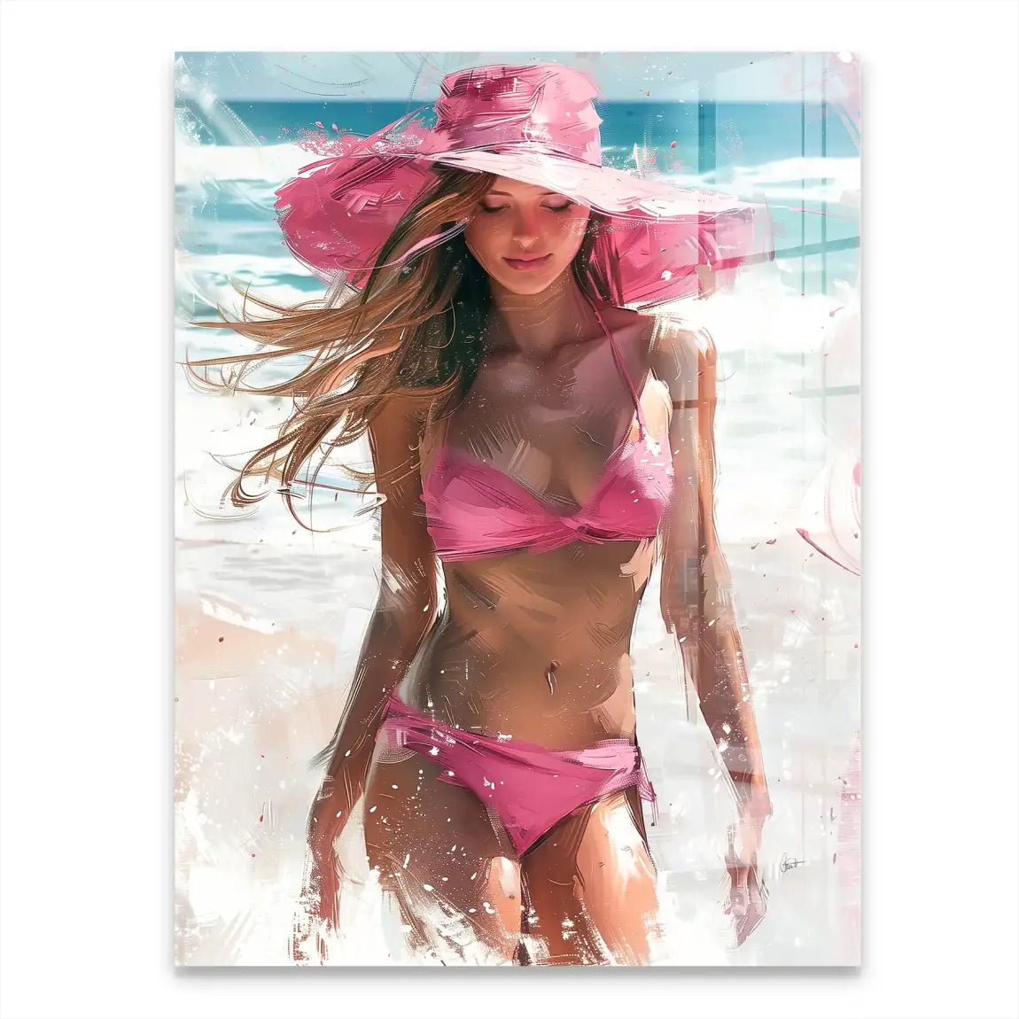 Summer Beach Beauty Nr.4 Acrylglasbild INGALERIE