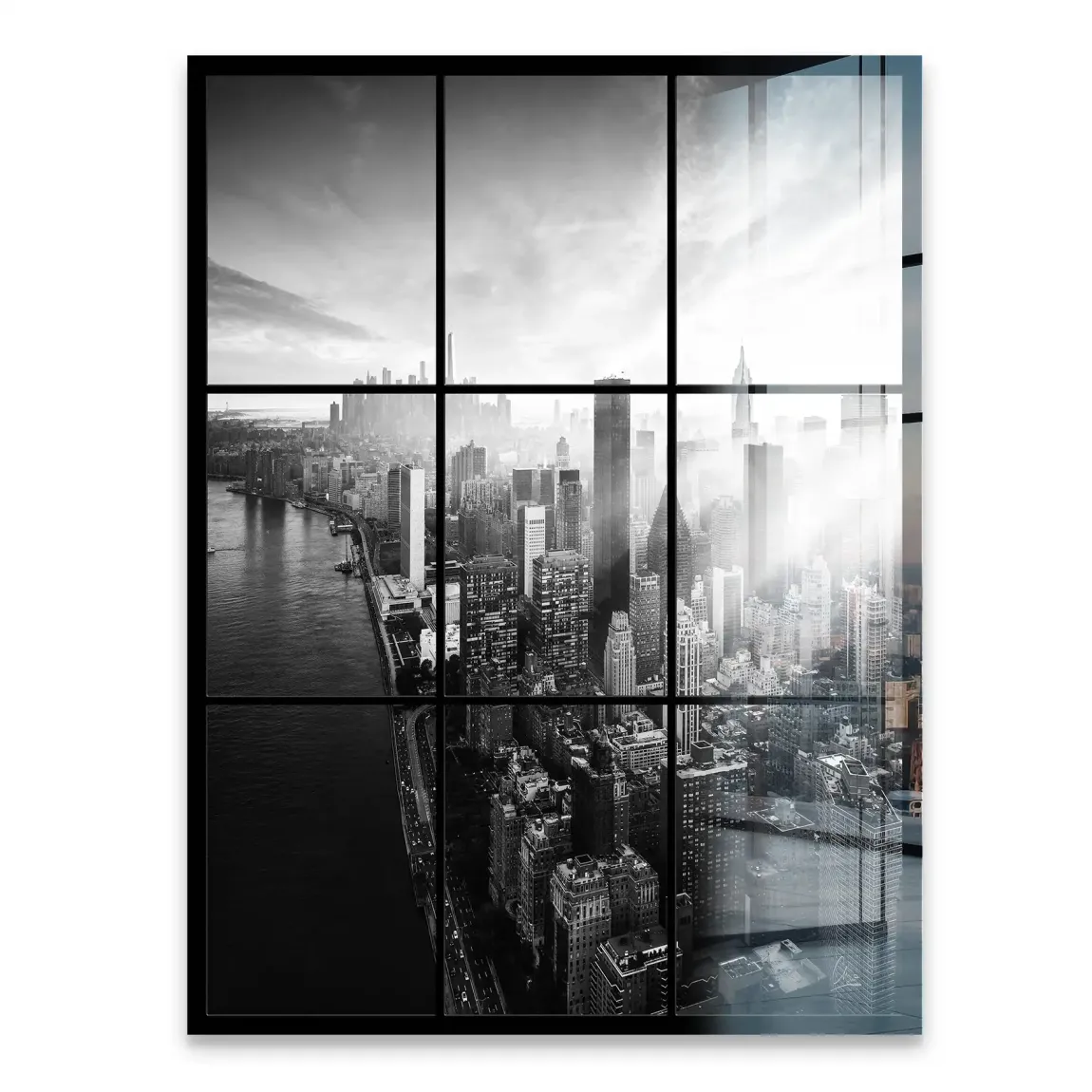 Silent Heights New York Acrylglasbild