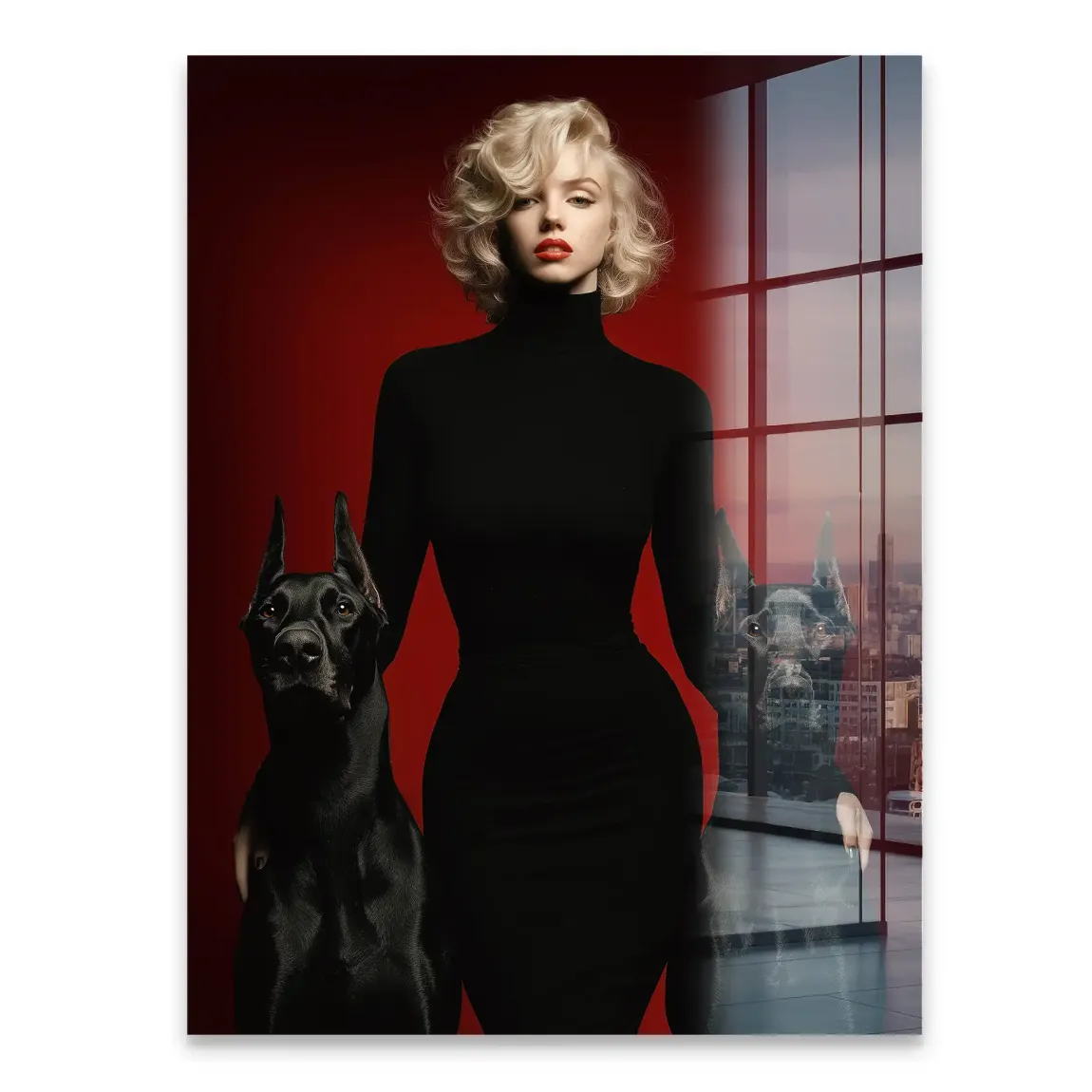 Marilyn Monroe Acrylglas Bild INGALERIE