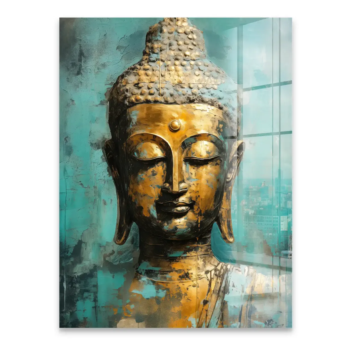 Buddha Essence Acrylglasbild INGALERIE