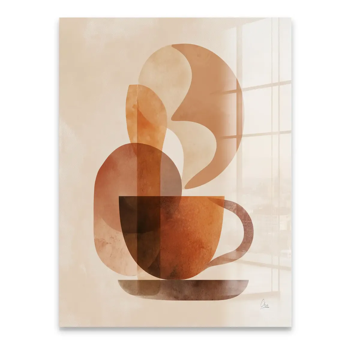 Warm Aroma Acrylglasbild