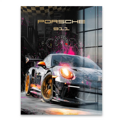 Porsche 911 GT3 Touch of Speed Acrylglasbild