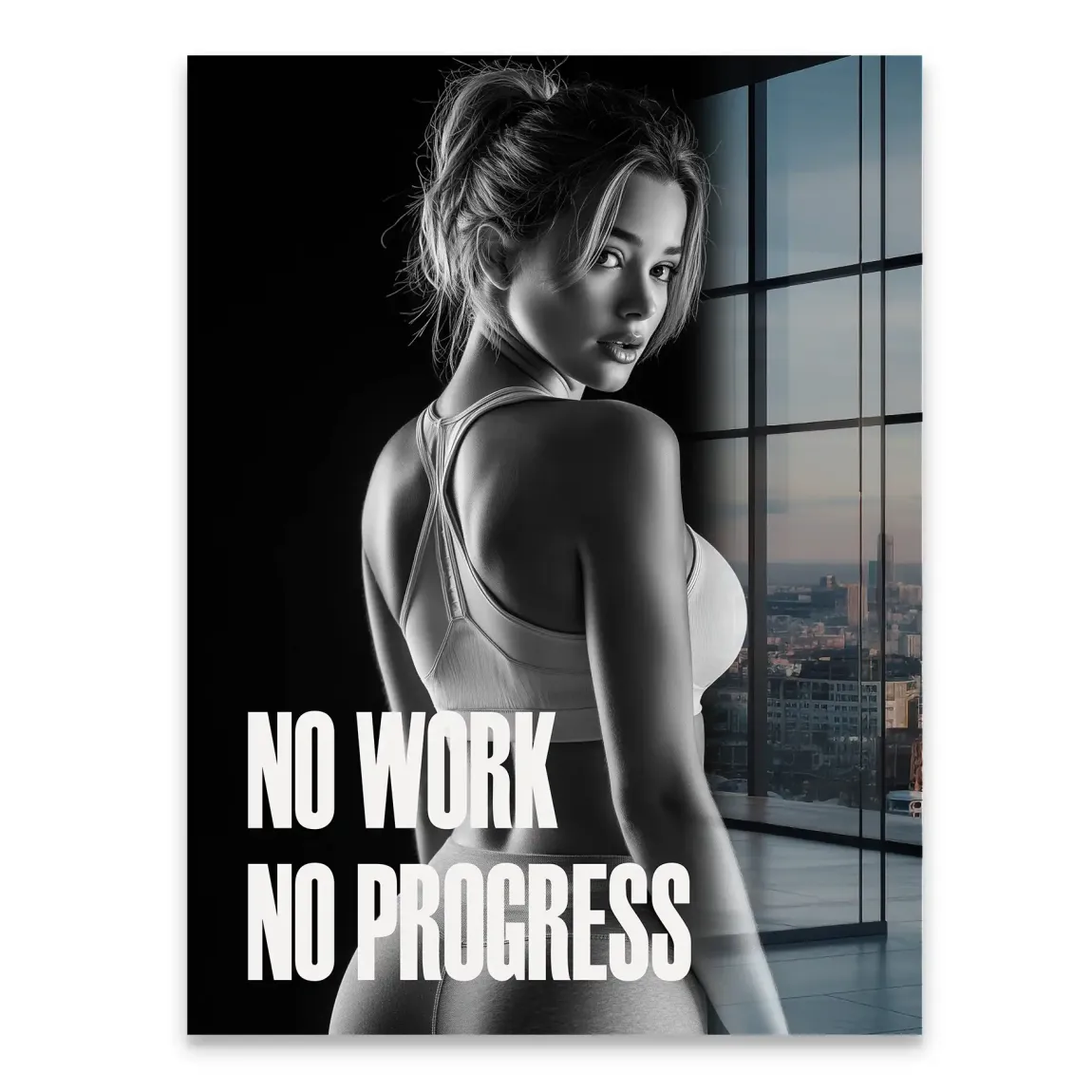 Progress Training Acrylglasbild