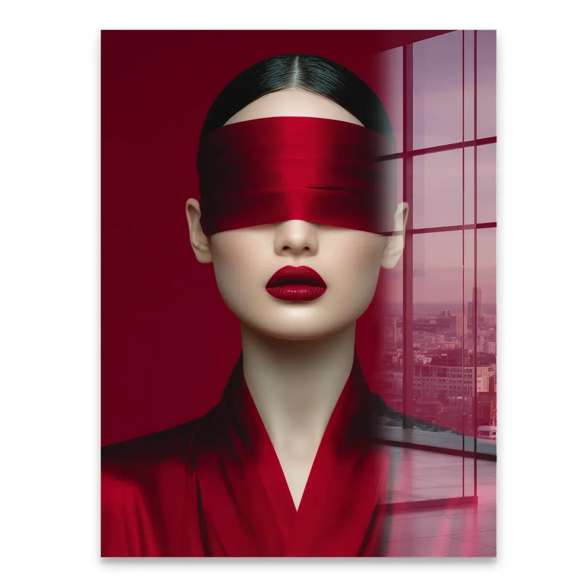 Blind Art Acrylglasbild