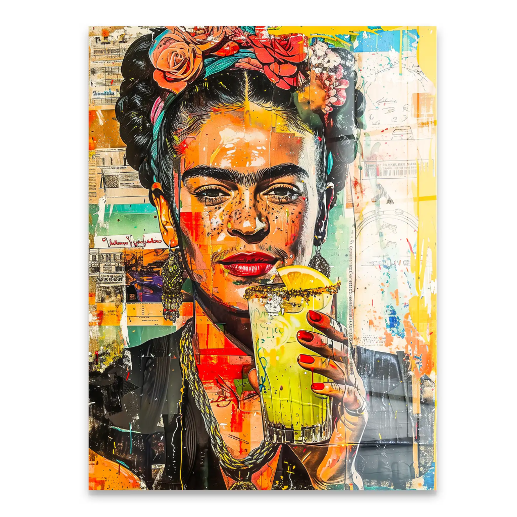 Frida Mexico Art Acrylglas Bild INGALERIE