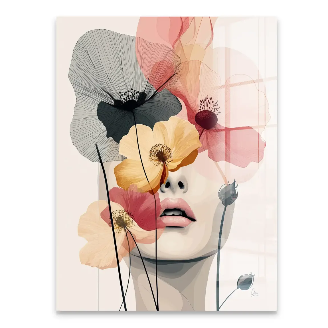 Floral Dream Acrylglasbild