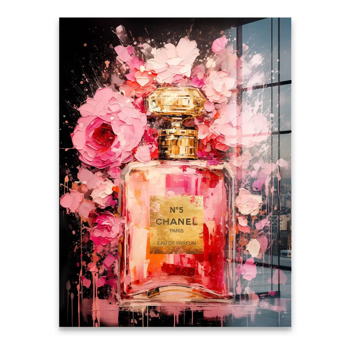 Essence of Velvet Bloom Acrylglasbild INGALERIE