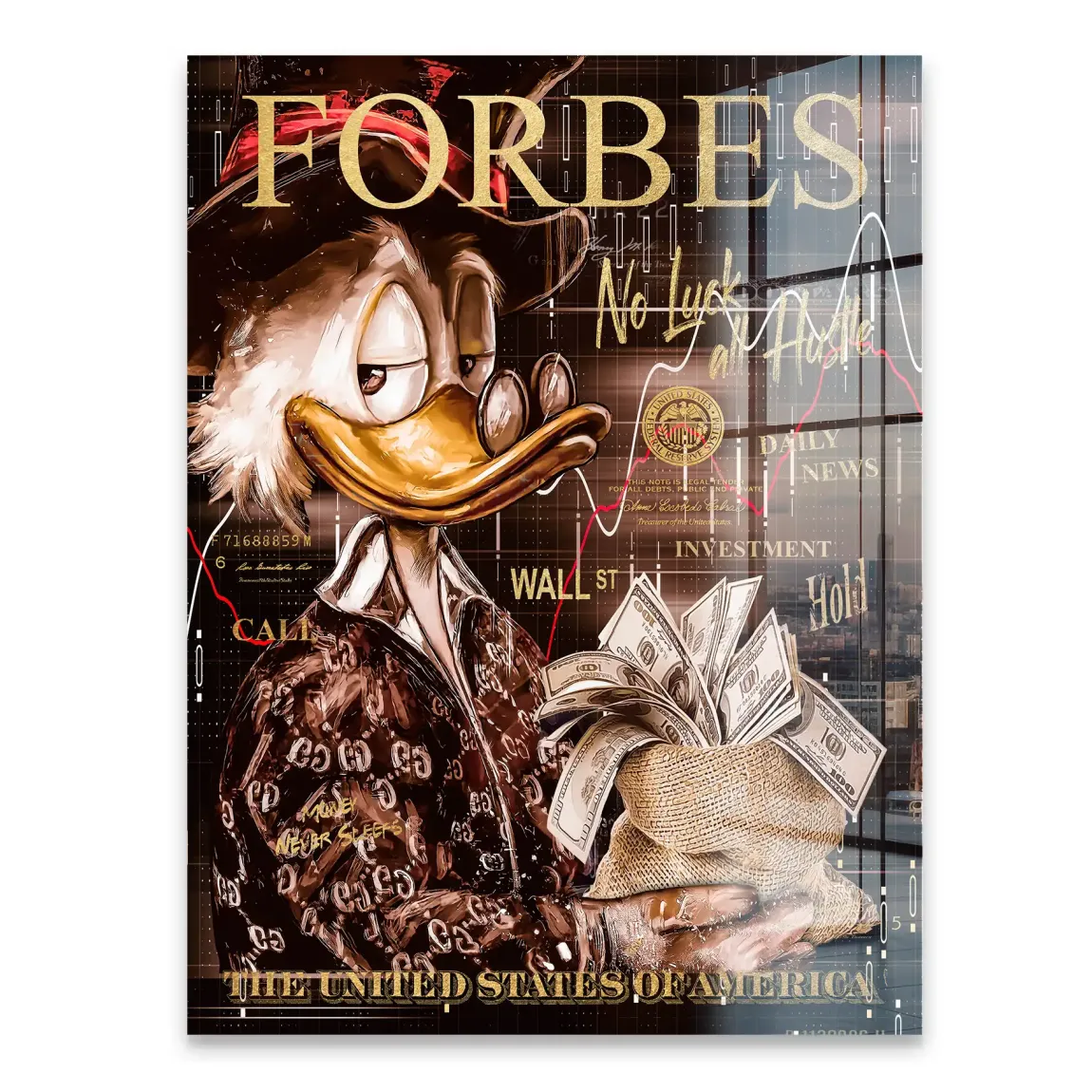 Mr Money Forbes Acrylglasbild