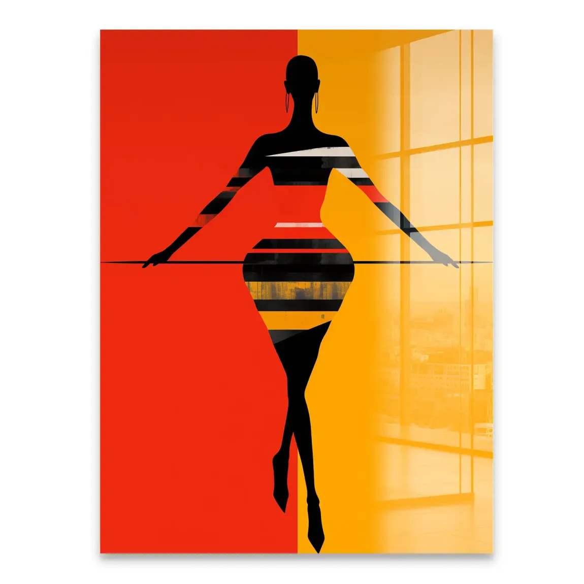 Balance der Elemente Acrylglasbild INGALERIE