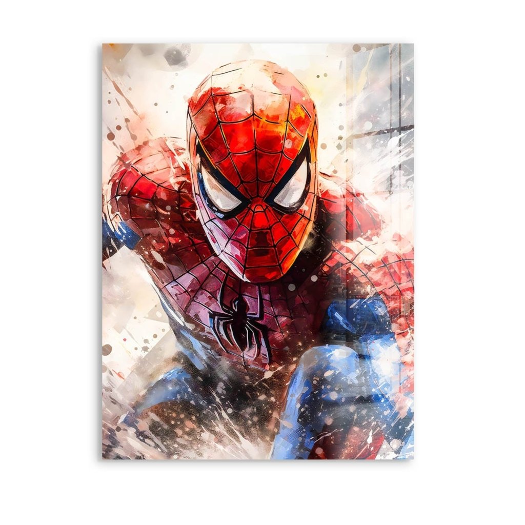 Pop Art Acrylglas Bild Spiderman Abstrakt INGALERIE