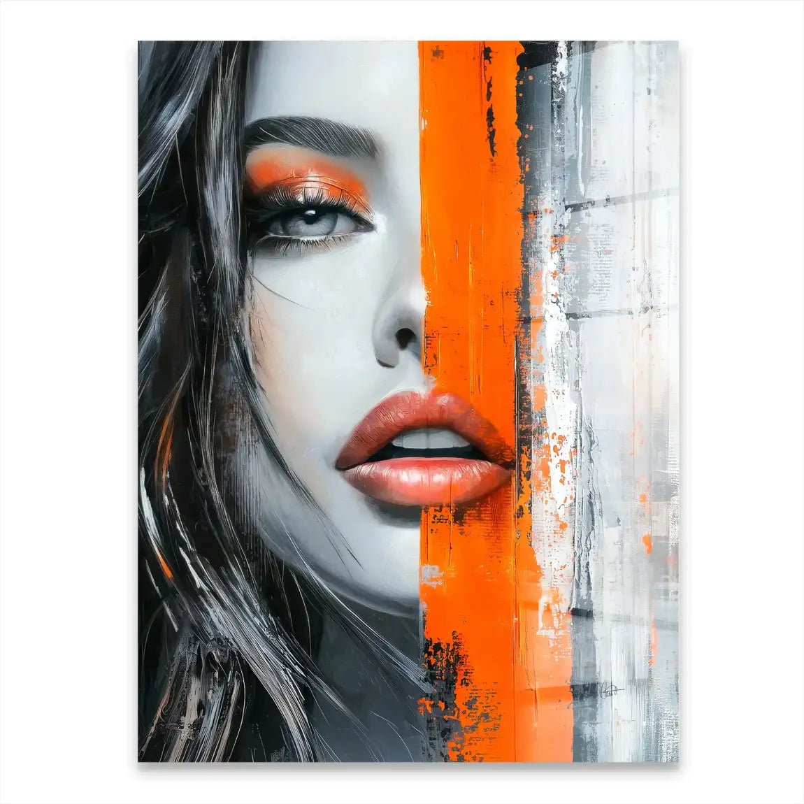 Orange Beauty Nr.2 Acrylglasbild INGALERIE