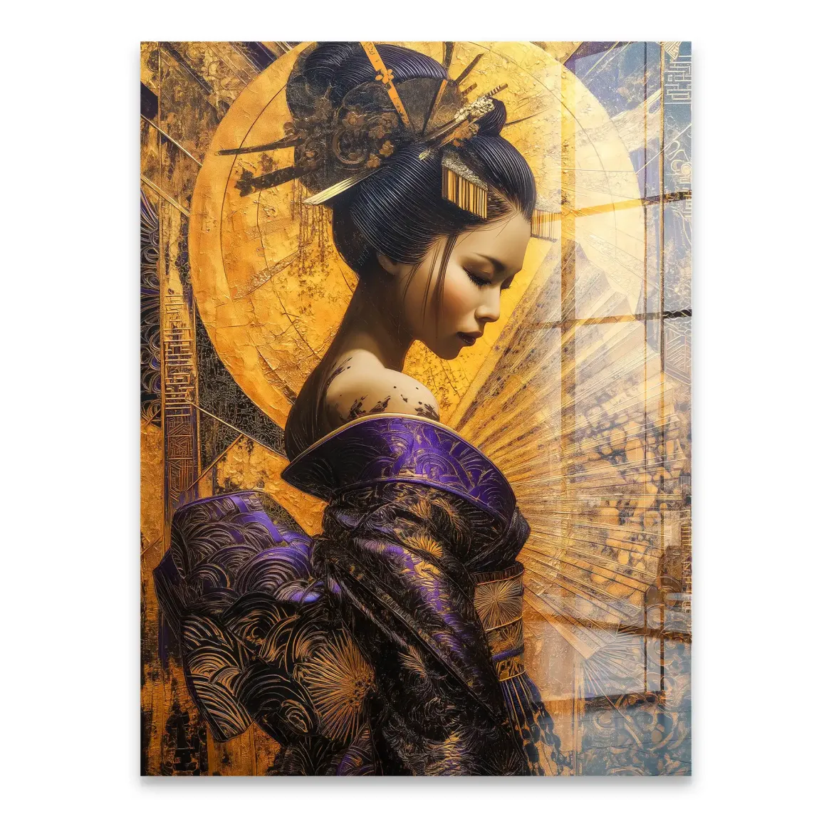Silk Dynasty Beauty Acrylglasbild INGALERIE