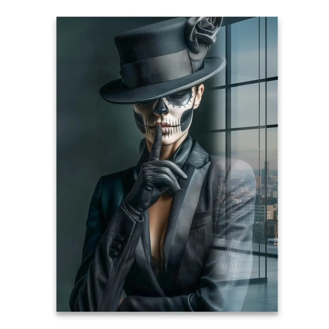 Silent la Catrina Acrylglasbild INGALERIE