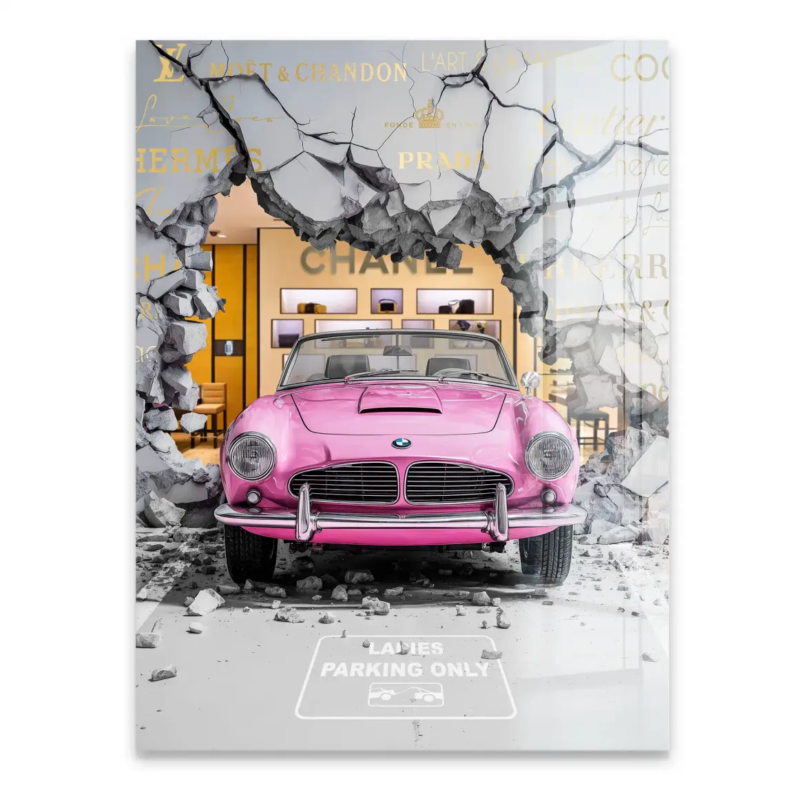 Coco Rebel Acrylglasbild