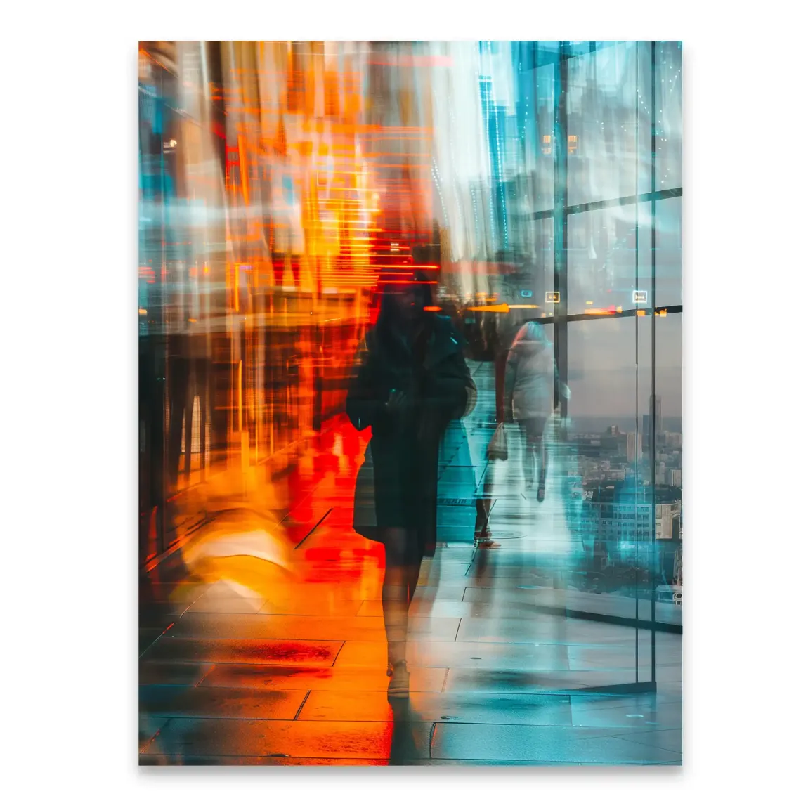 Stadtlichter Acrylglasbild INGALERIE