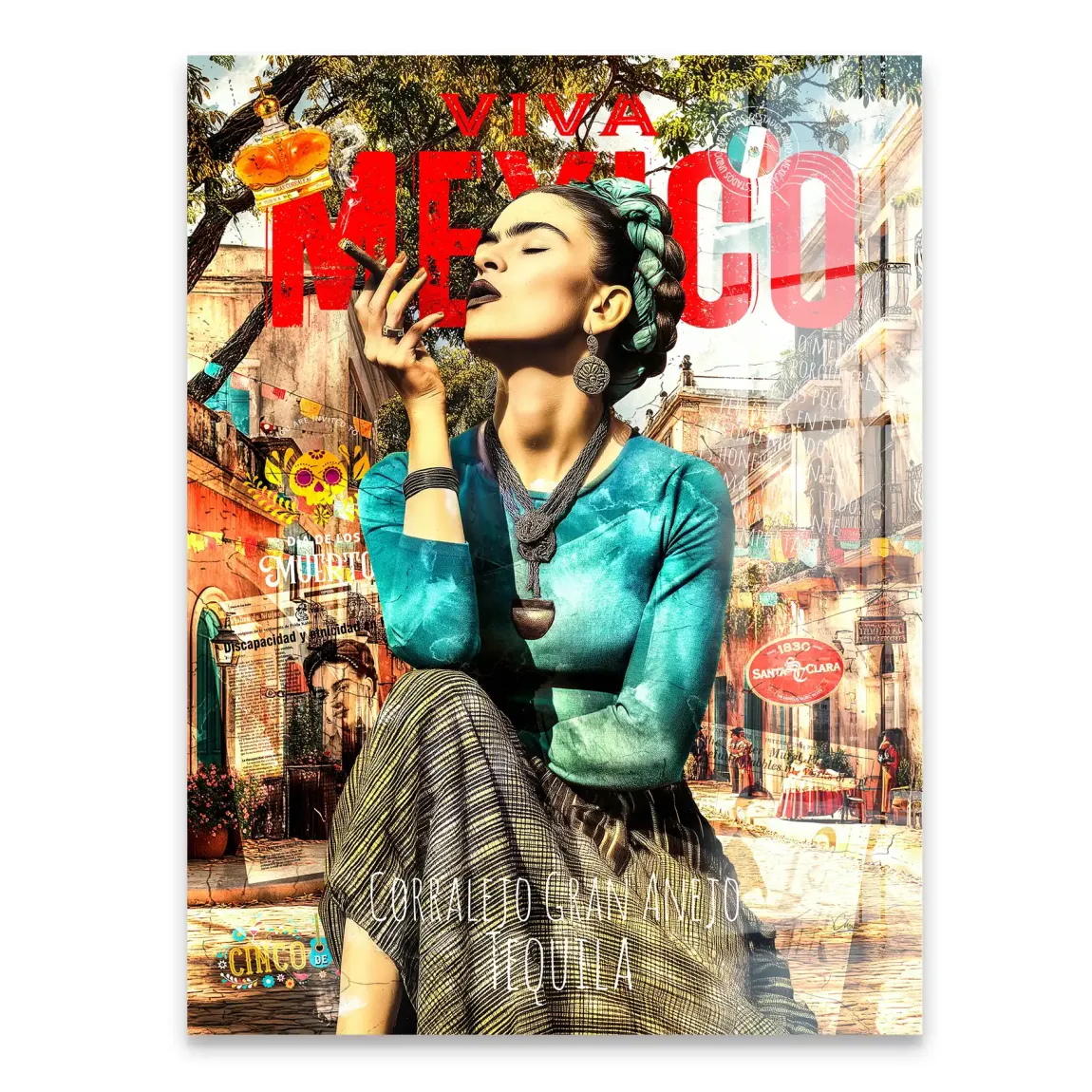 Viva Frida Acrylglasbild INGALERIE