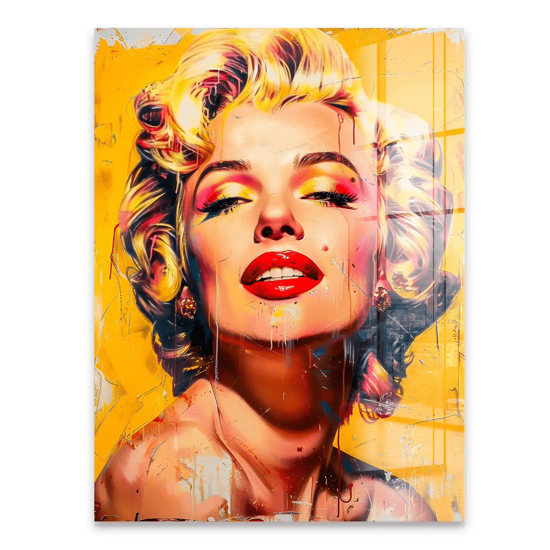 Marilyn Street Style Acrylglas Bild INGALERIE