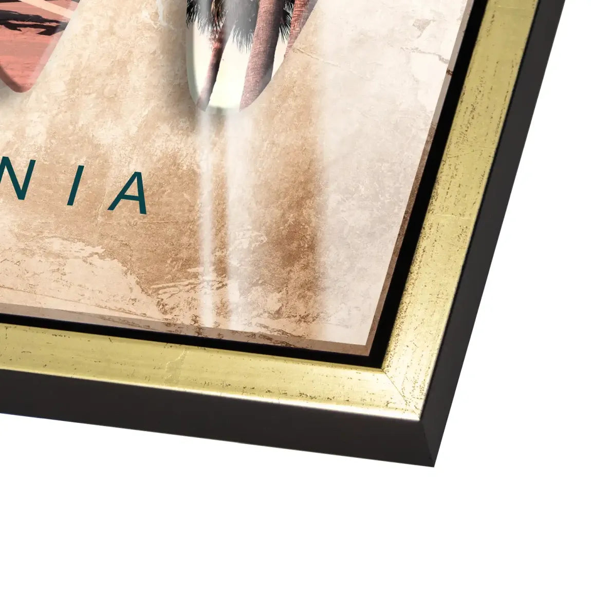 California Coast Art Acrylglas Bild