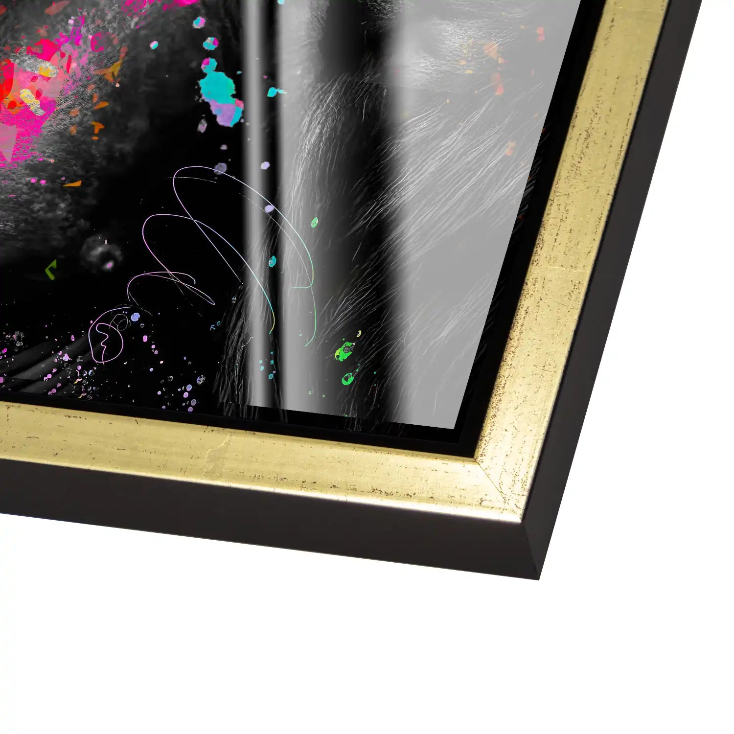 Bad Gorilla Acrylglas Bild INGALERIE