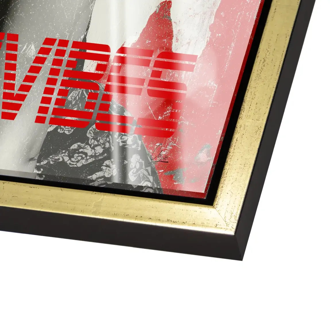 Hardcore Vibes Acrylglas Bild