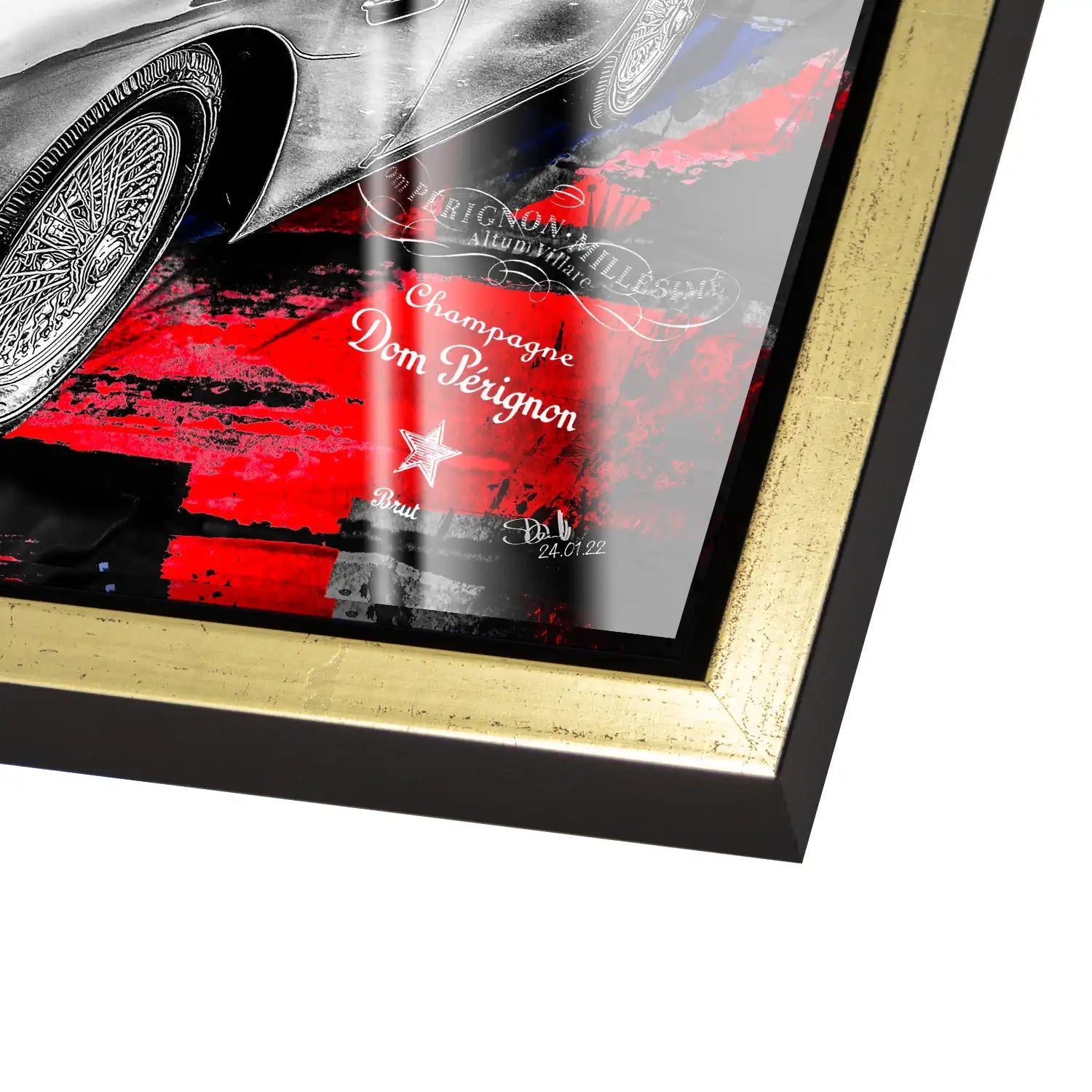 James Bond RetroStyle Acrylglas Bild INGALERIE