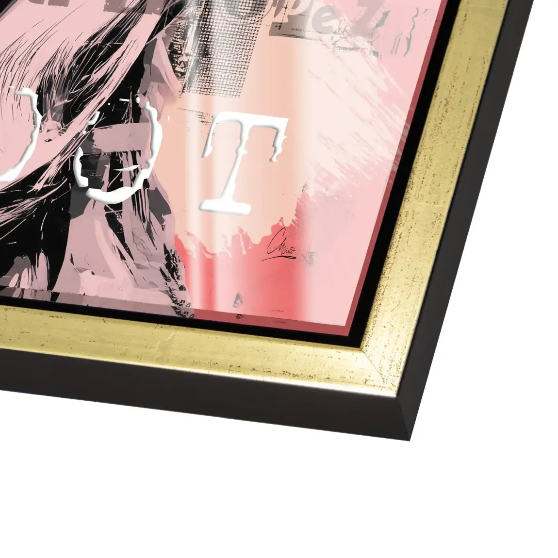 Bardot Chanel Art Acrylglasbild