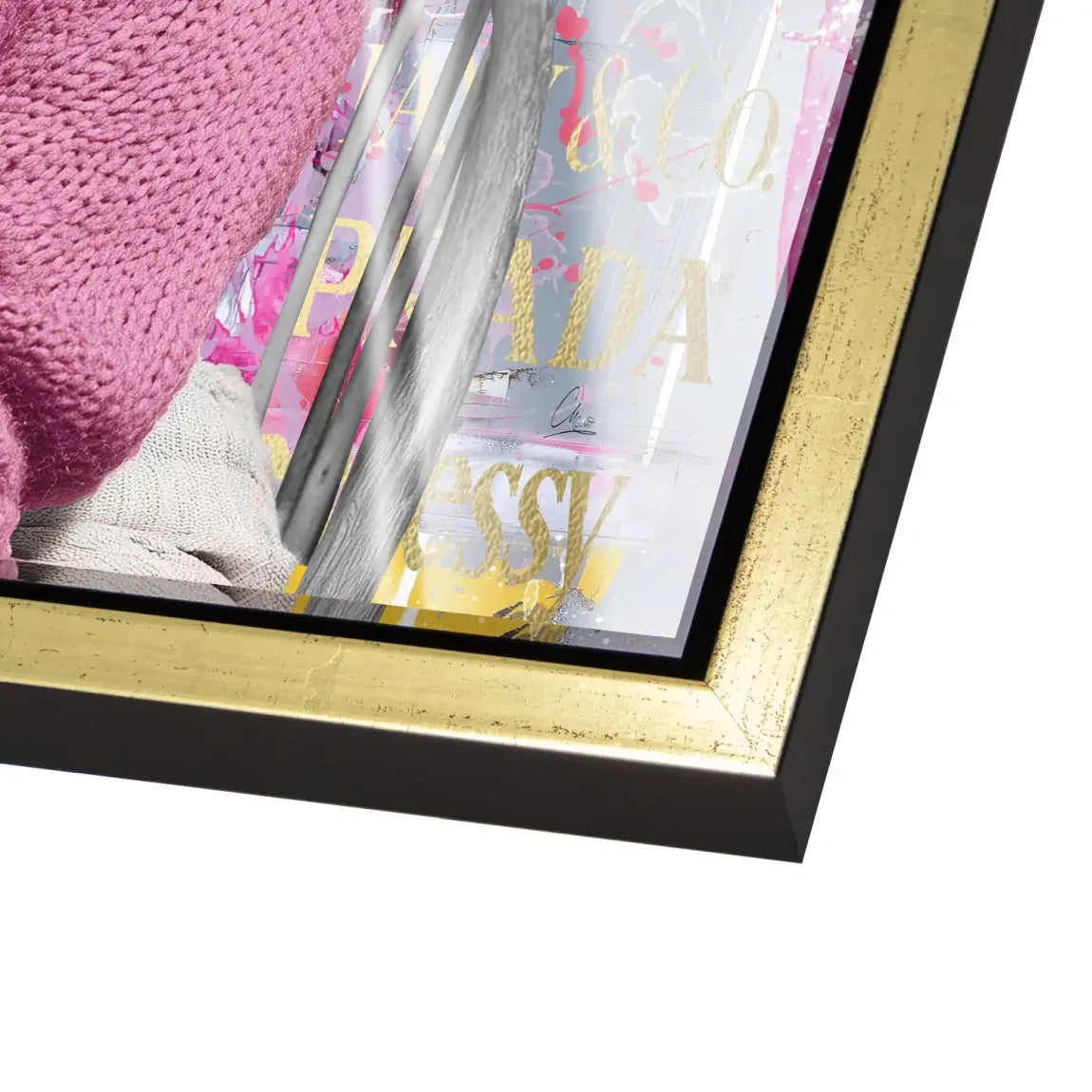 Marilyn Monroe Luxury Style Acrylglas Bild