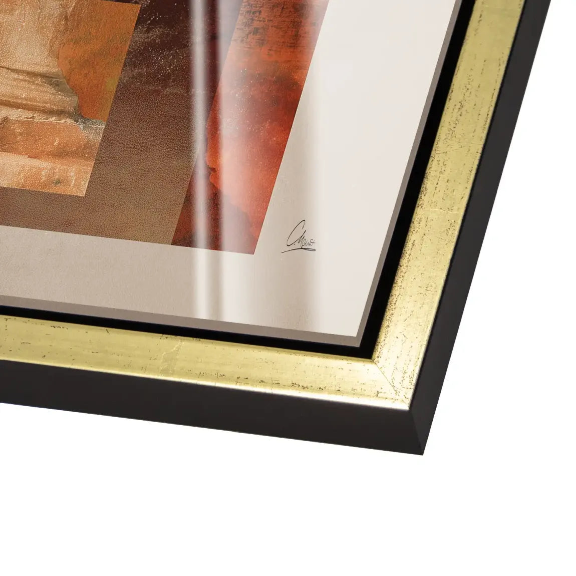 Rom Abstrakt Acrylglas Bild