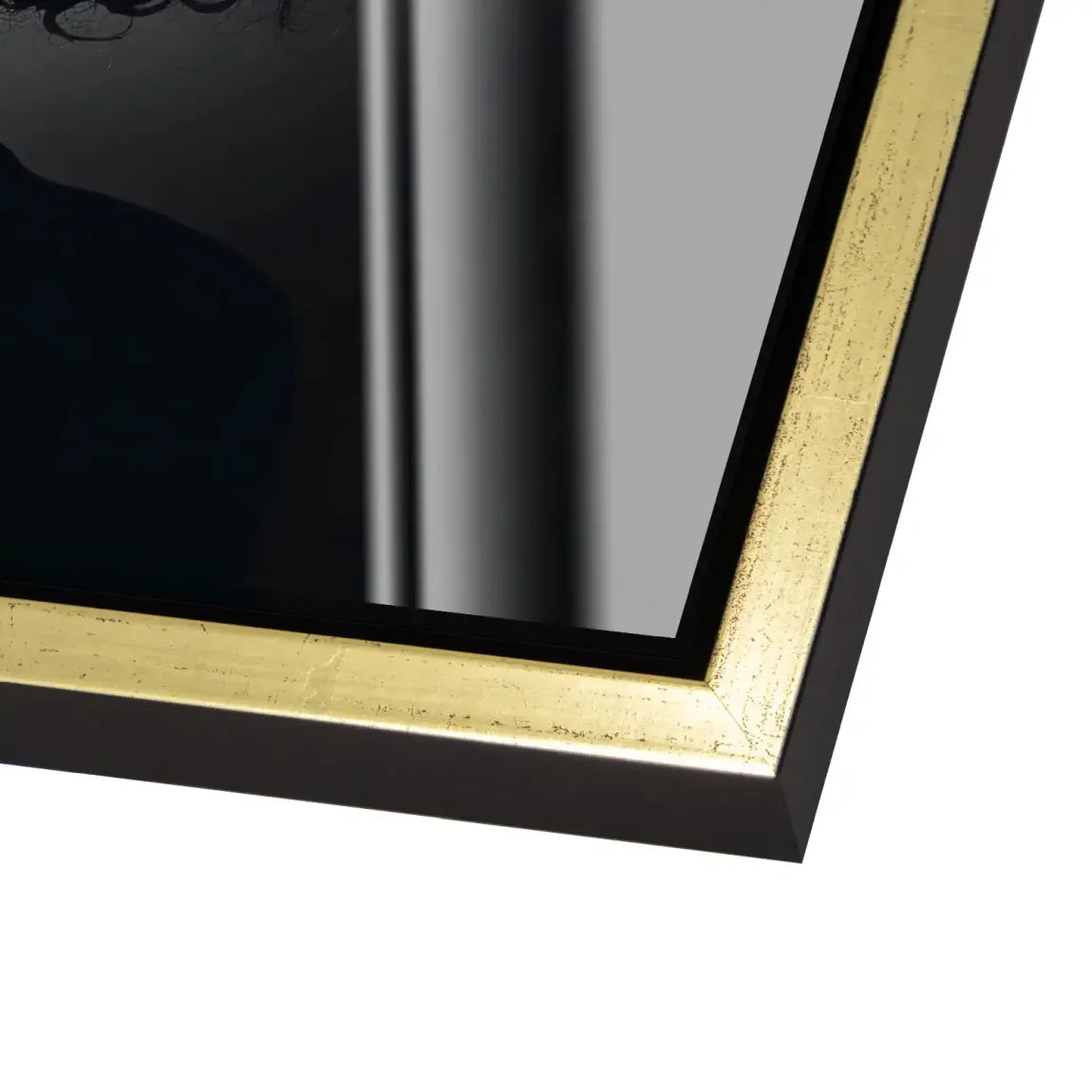 Beauty Curls Acrylglas Bild