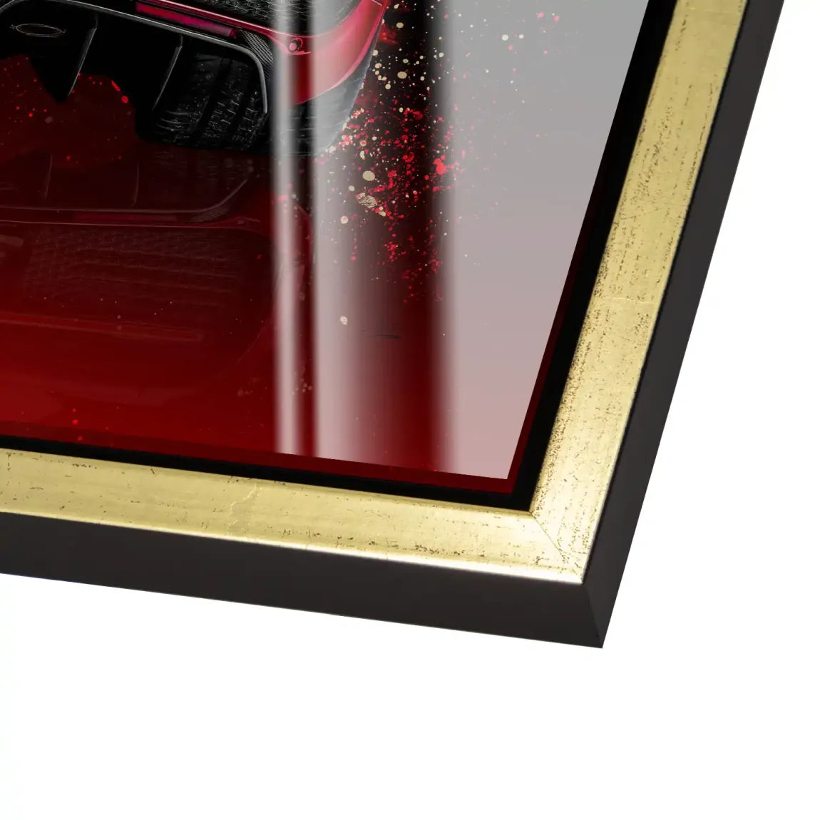 Red Empire Bugatti Acrylglas Bild