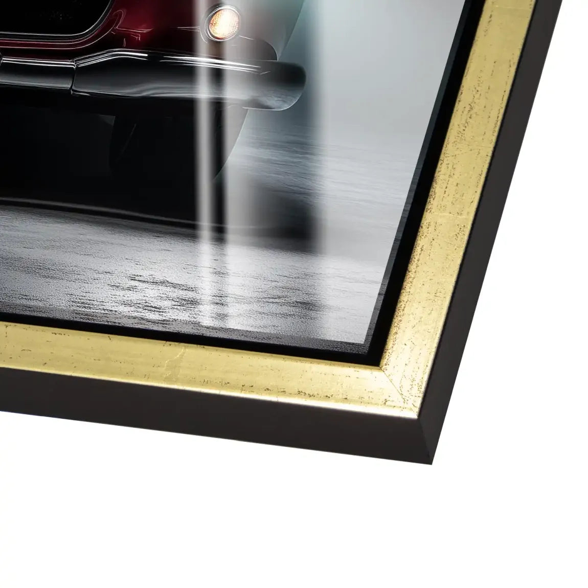 Red Legend Mercedes 300SL Acrylglas Bild