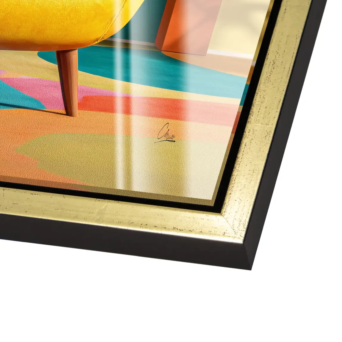 Sunny Seat Acrylglas Bild