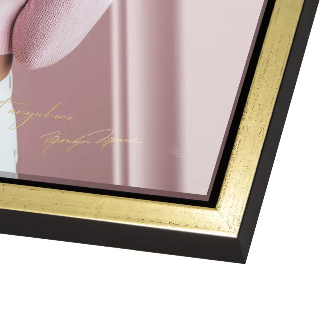Marilyn Monroe Blush Acrylglasbild