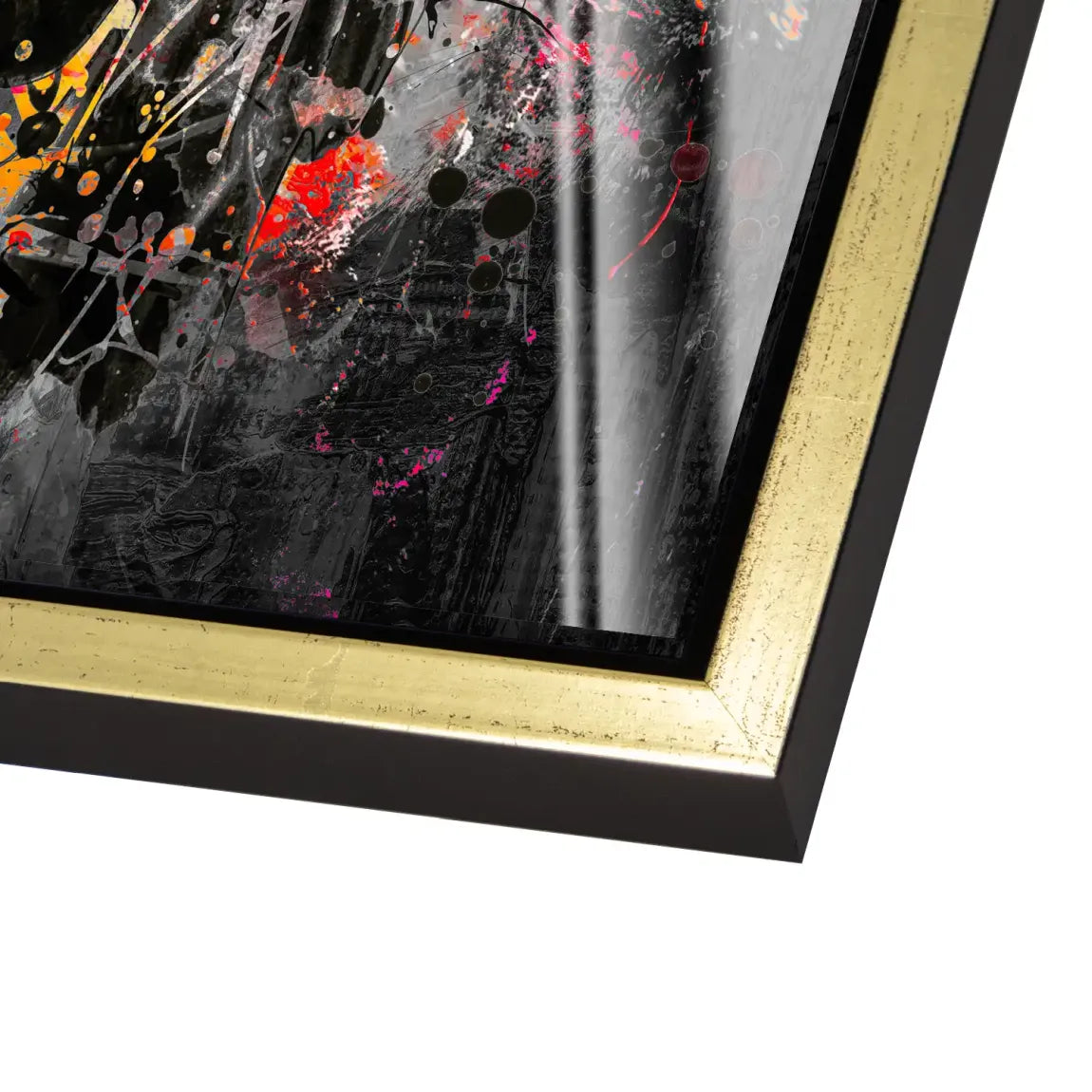 Color Jazz Trompete Acrylglas Bild