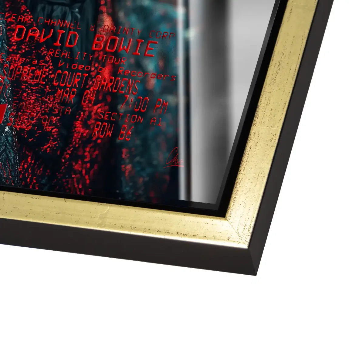 Bowie Starman Acrylglas Bild