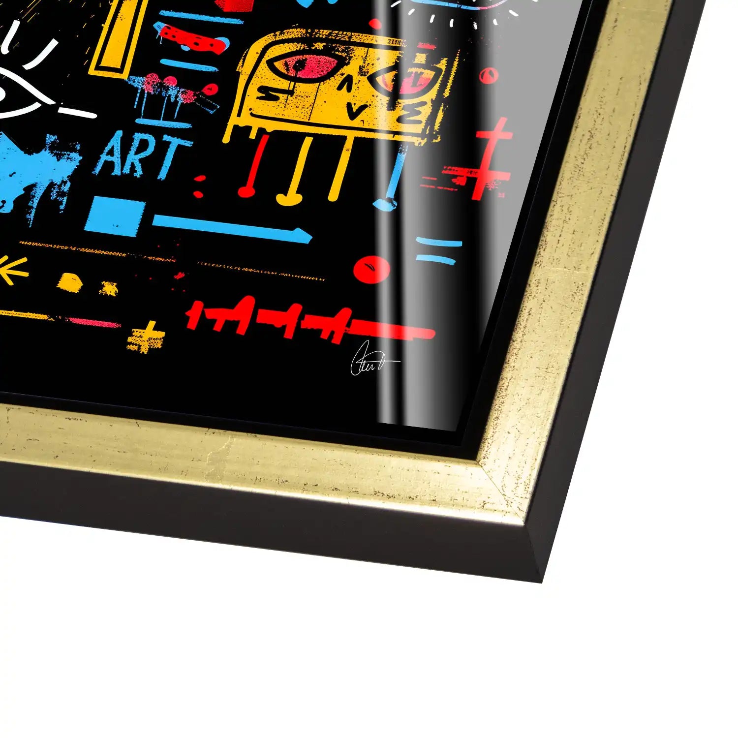 Basquiat Art Acrylglas Bild INGALERIE