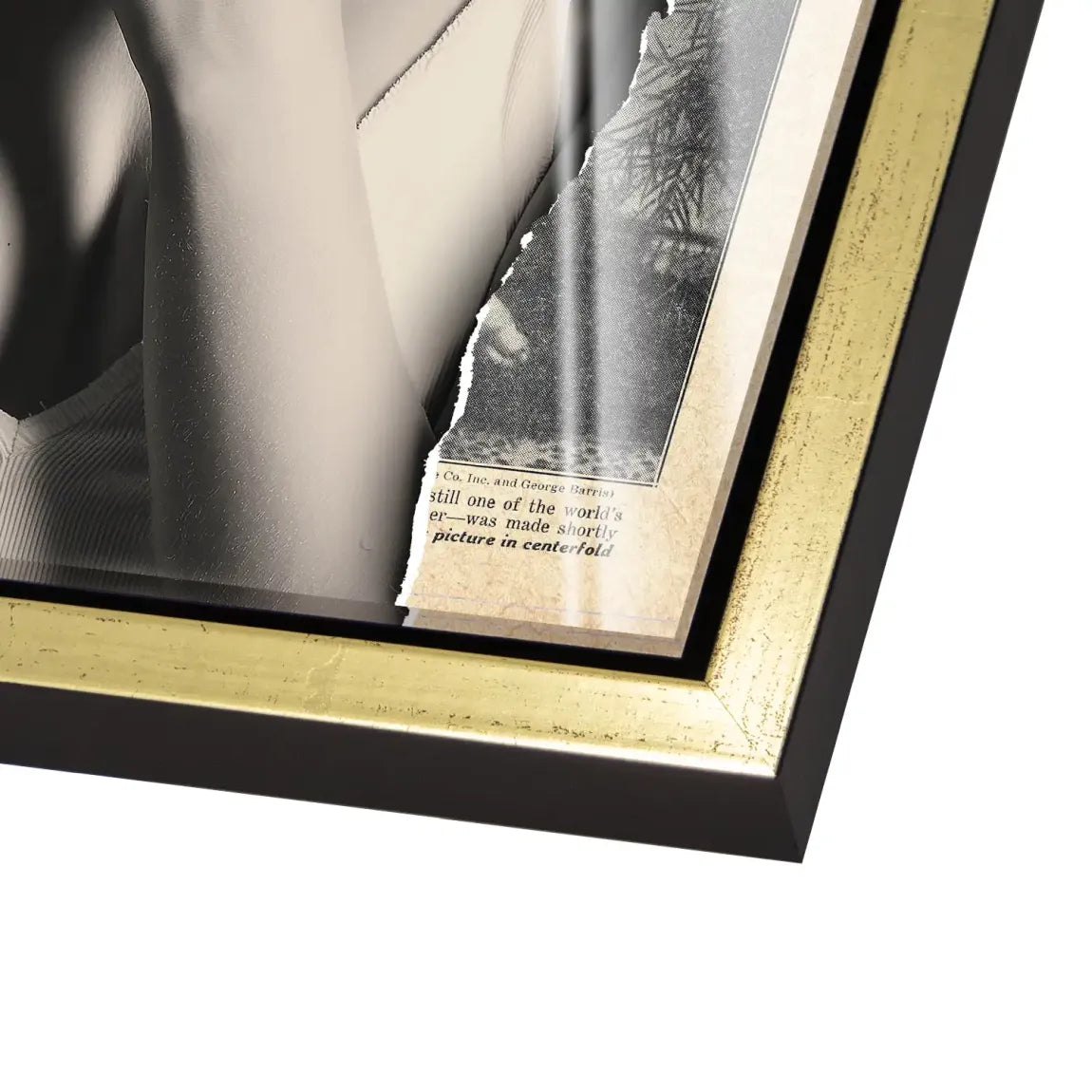 Marilyn Monroe News Acrylglas Bild