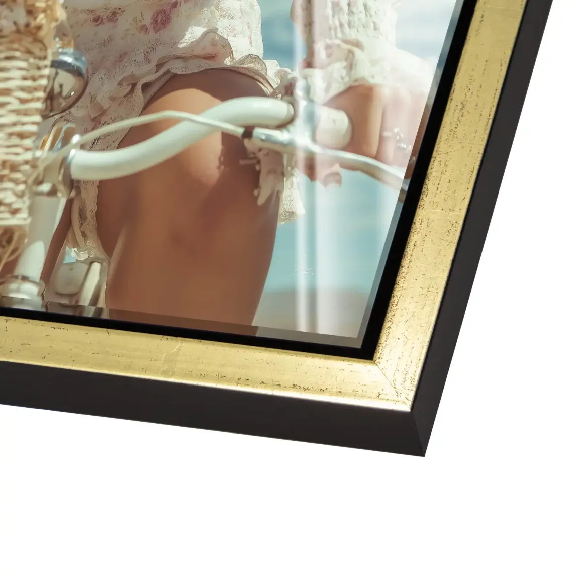 Blütenmädchen Acrylglas Bild