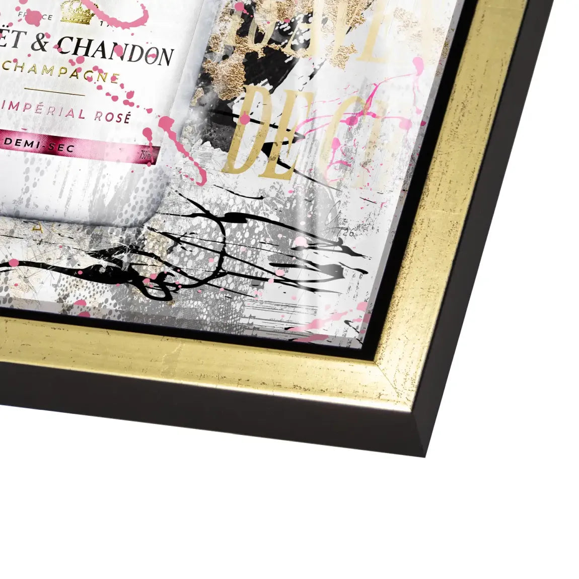Champagner Rosé Acrylglasbild