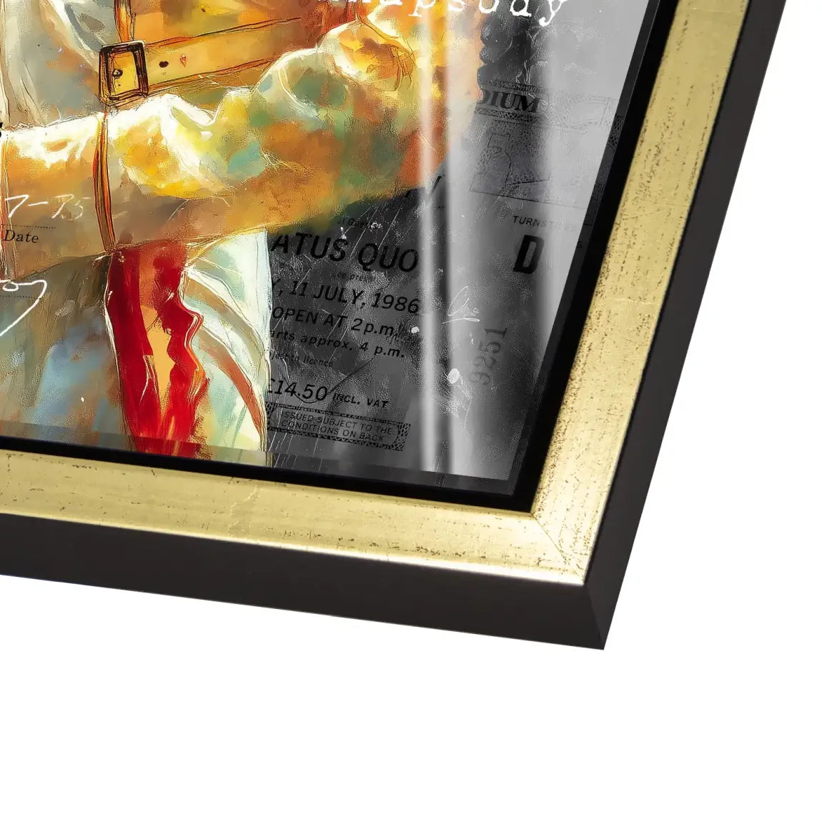 Freddie Mercury Bohemian Acrylglas Bild